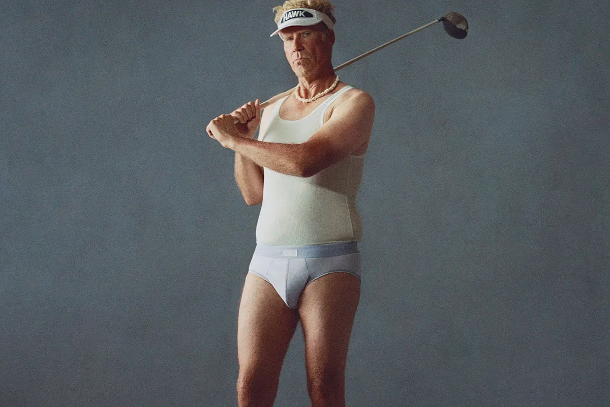 Will Ferrell for SKIMS