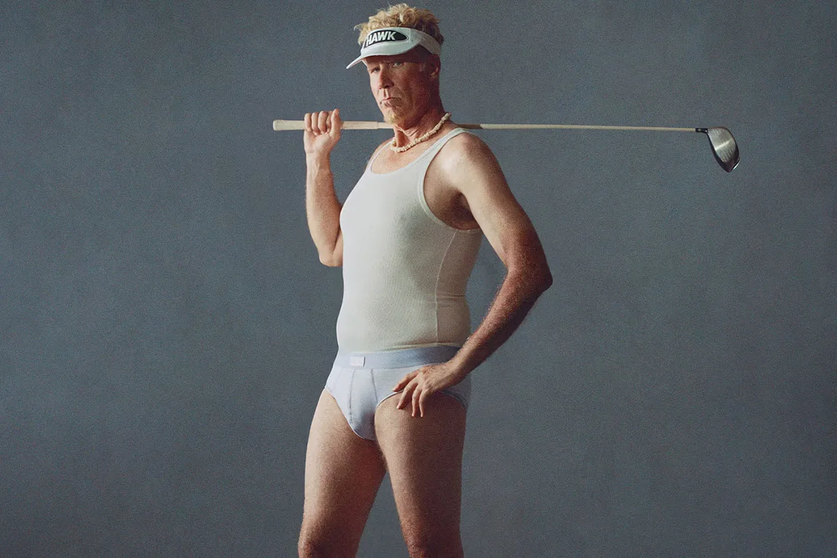Will Ferrell for SKIMS