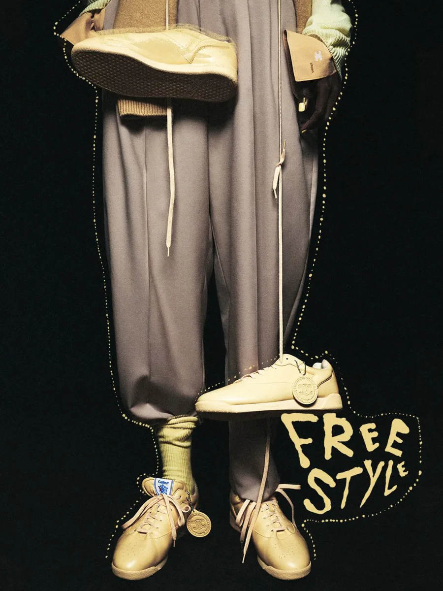 Celine x Reebok Freestyle Lo