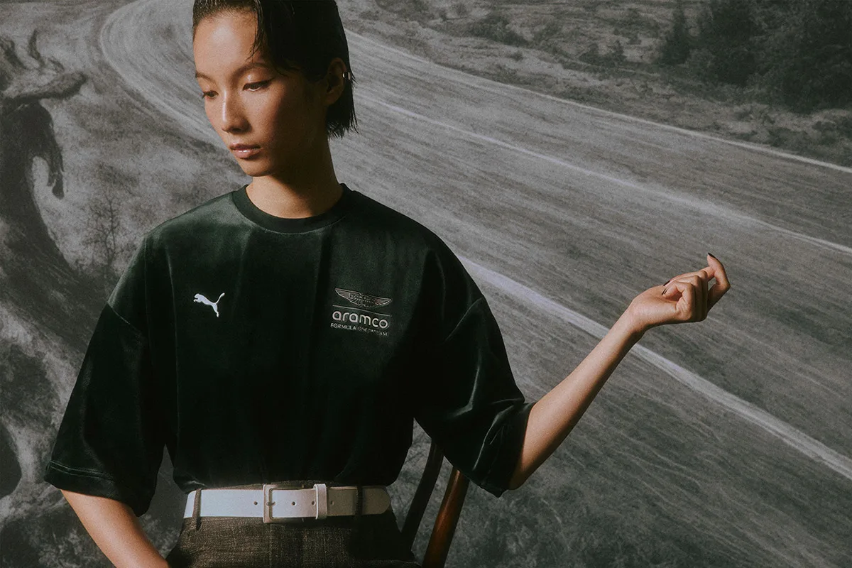 PUMA X Aston Martin Aramco Velvet Homecoming Collection