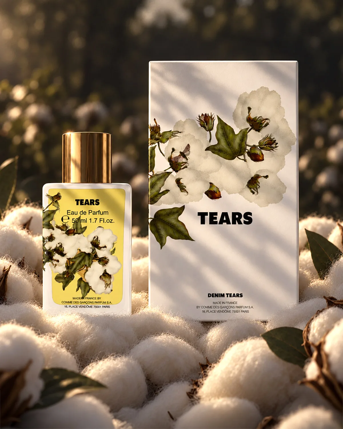 Denim Tears and COMME des GARÇONS Introduce Tears Eau de Parfum