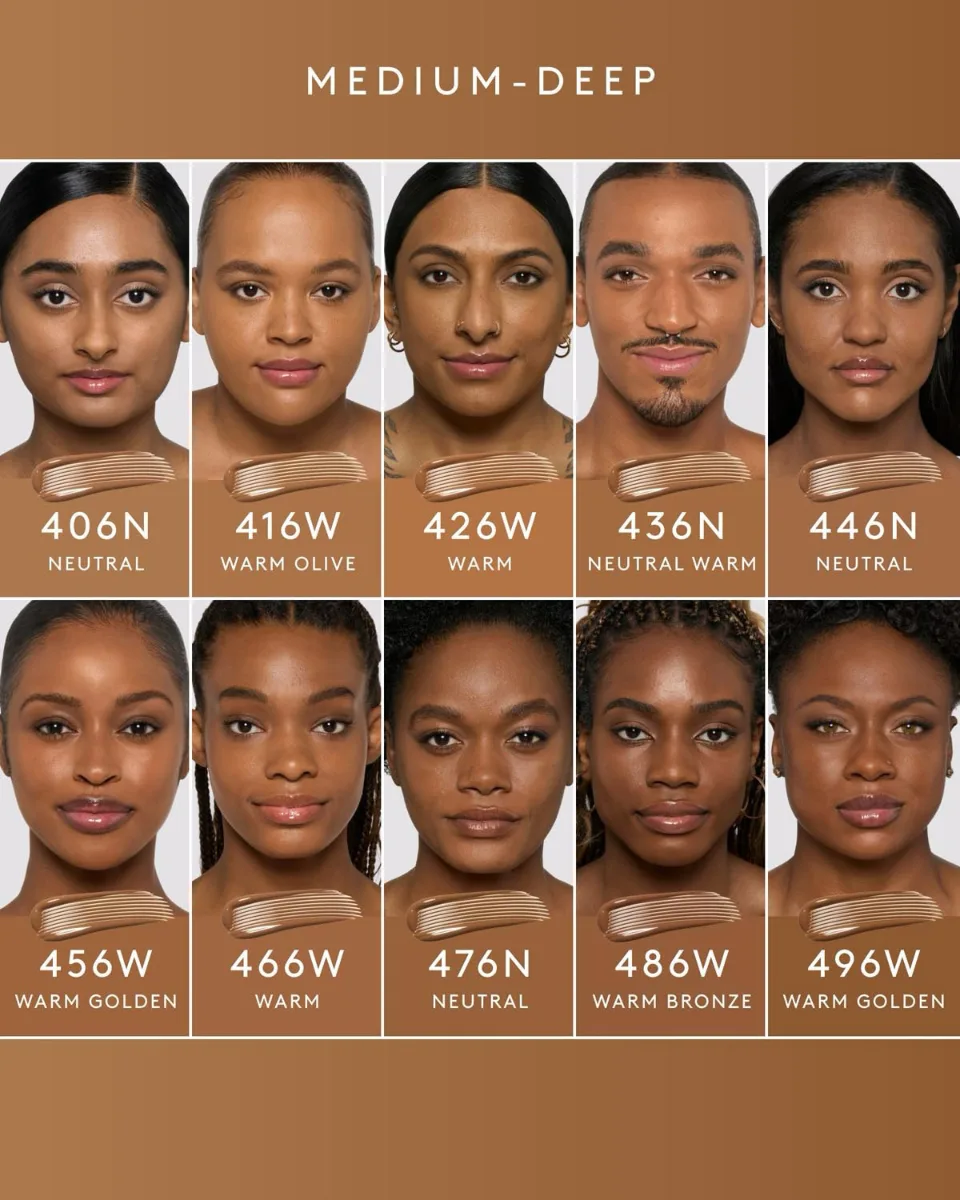 Fenty Beauty Fluid Flex Foundation 2026 Medium-Deep Shades