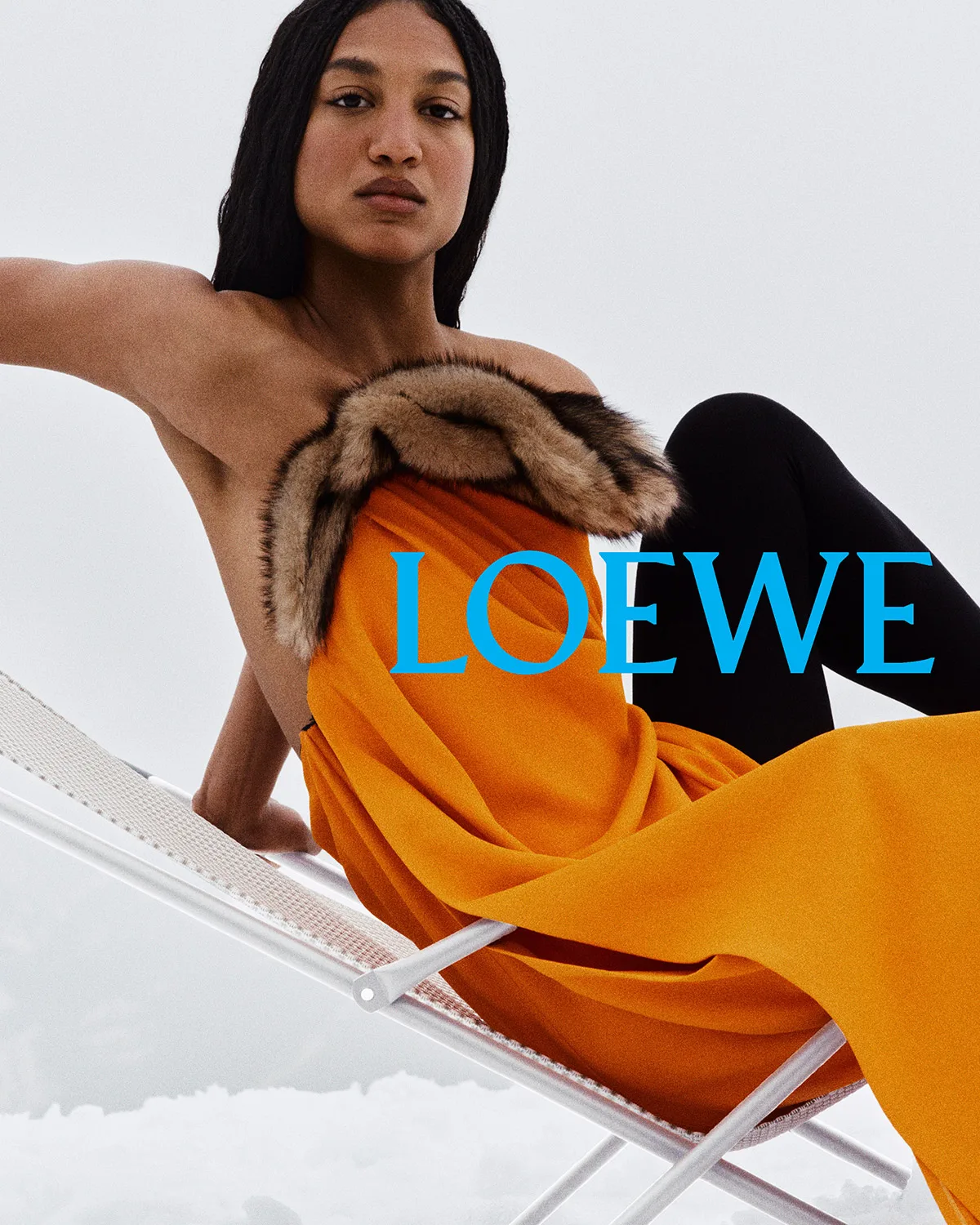 Laïka Blanc-Francard for Loewe Fall 2026 Campaign
