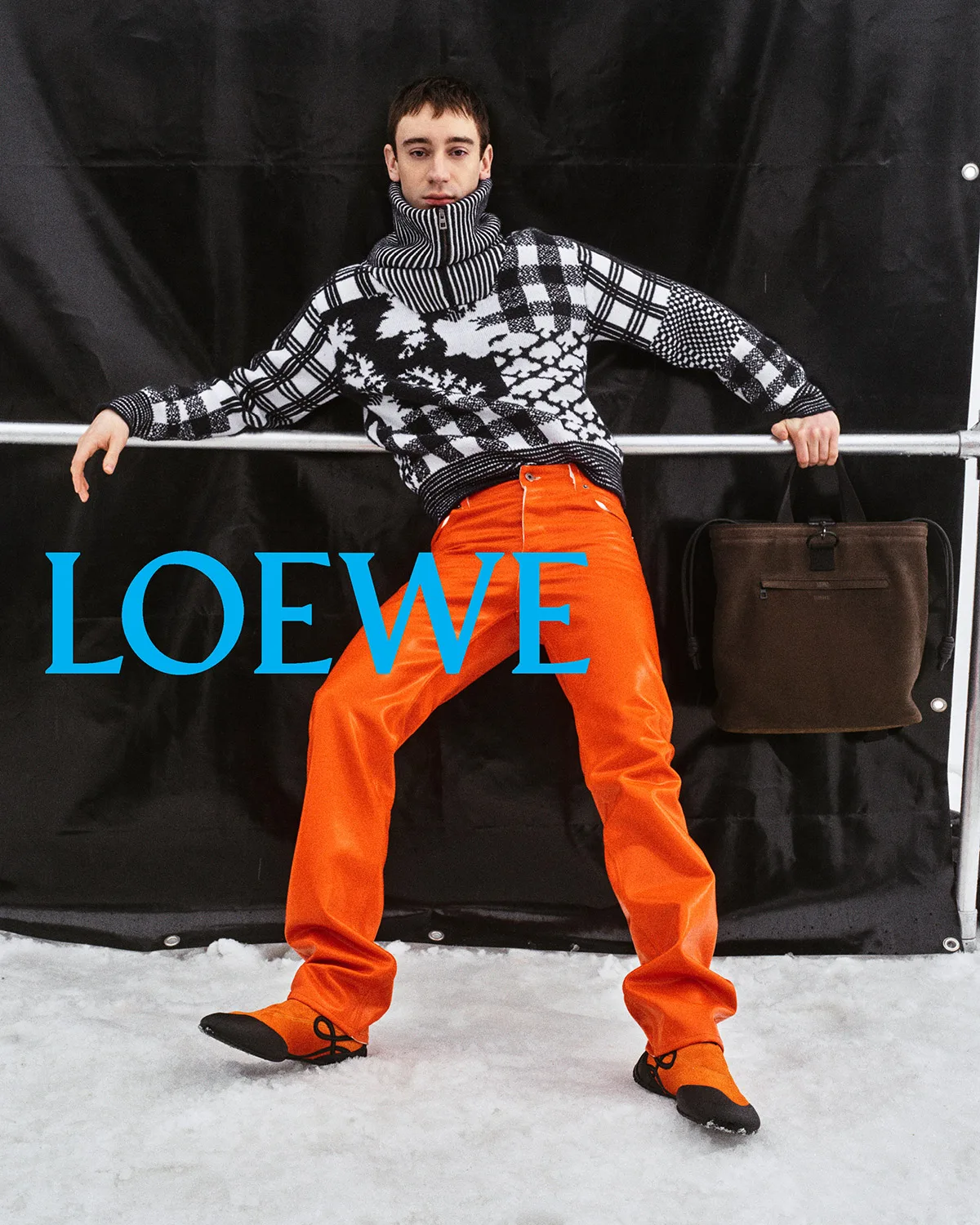 Théodore Pellerin for Loewe Fall 2026 Campaign
