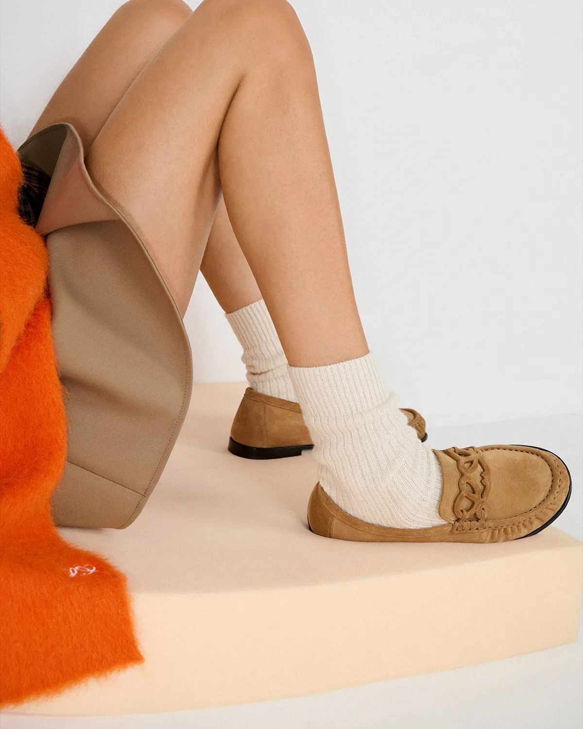 LOEWE Gives the Loafer a Softer Shape With Double L