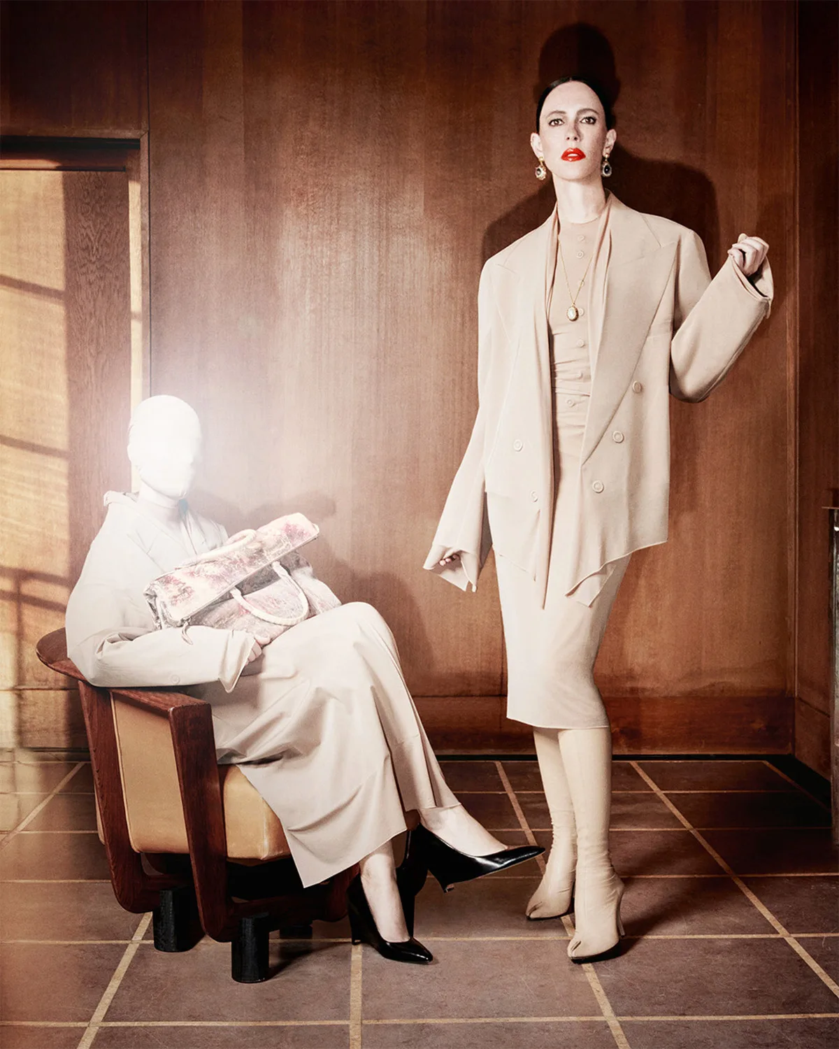 Rebecca Hall for Maison Margiela