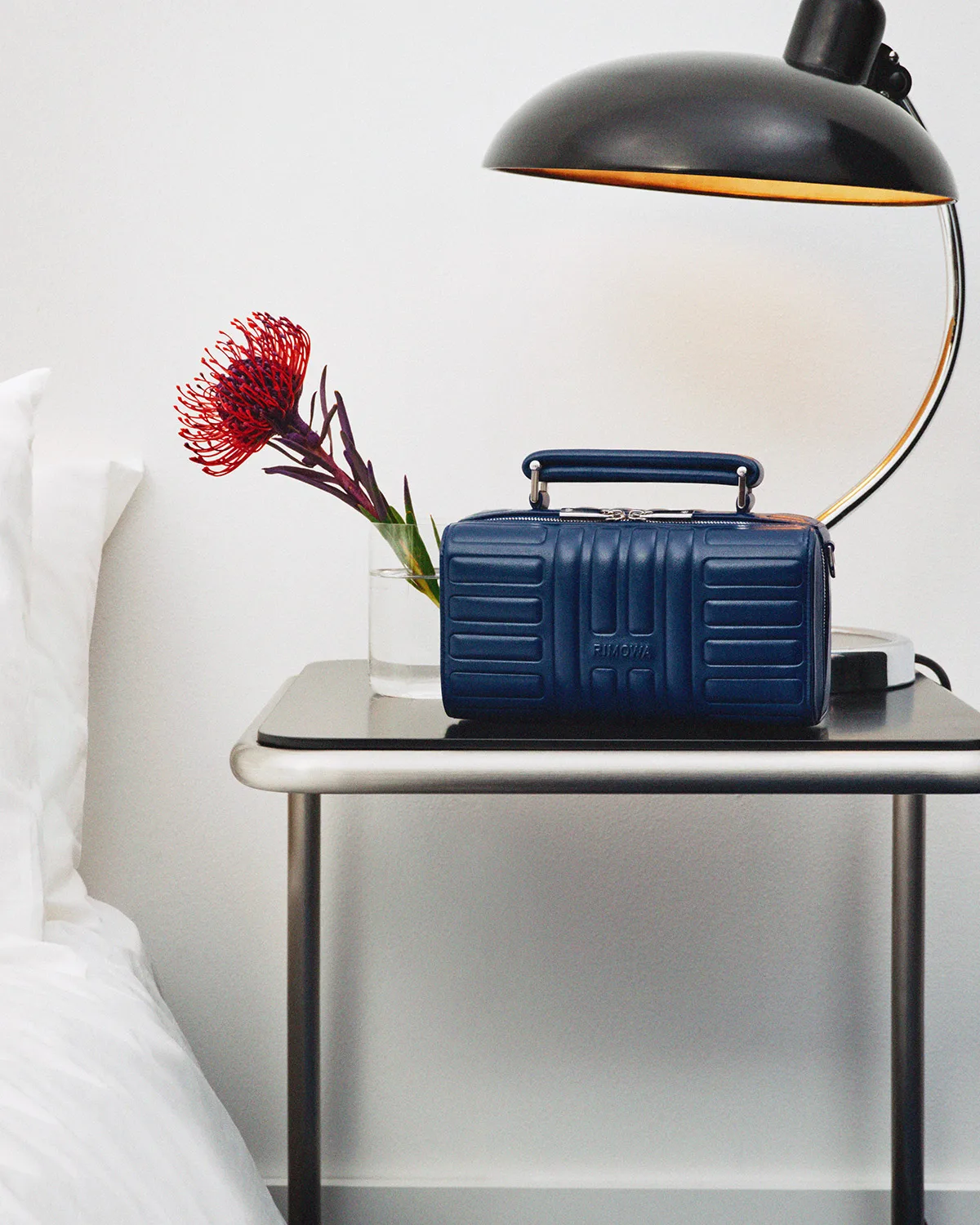 RIMOWA Dips Its Aluminum Original Into a Permanent Ink Blue