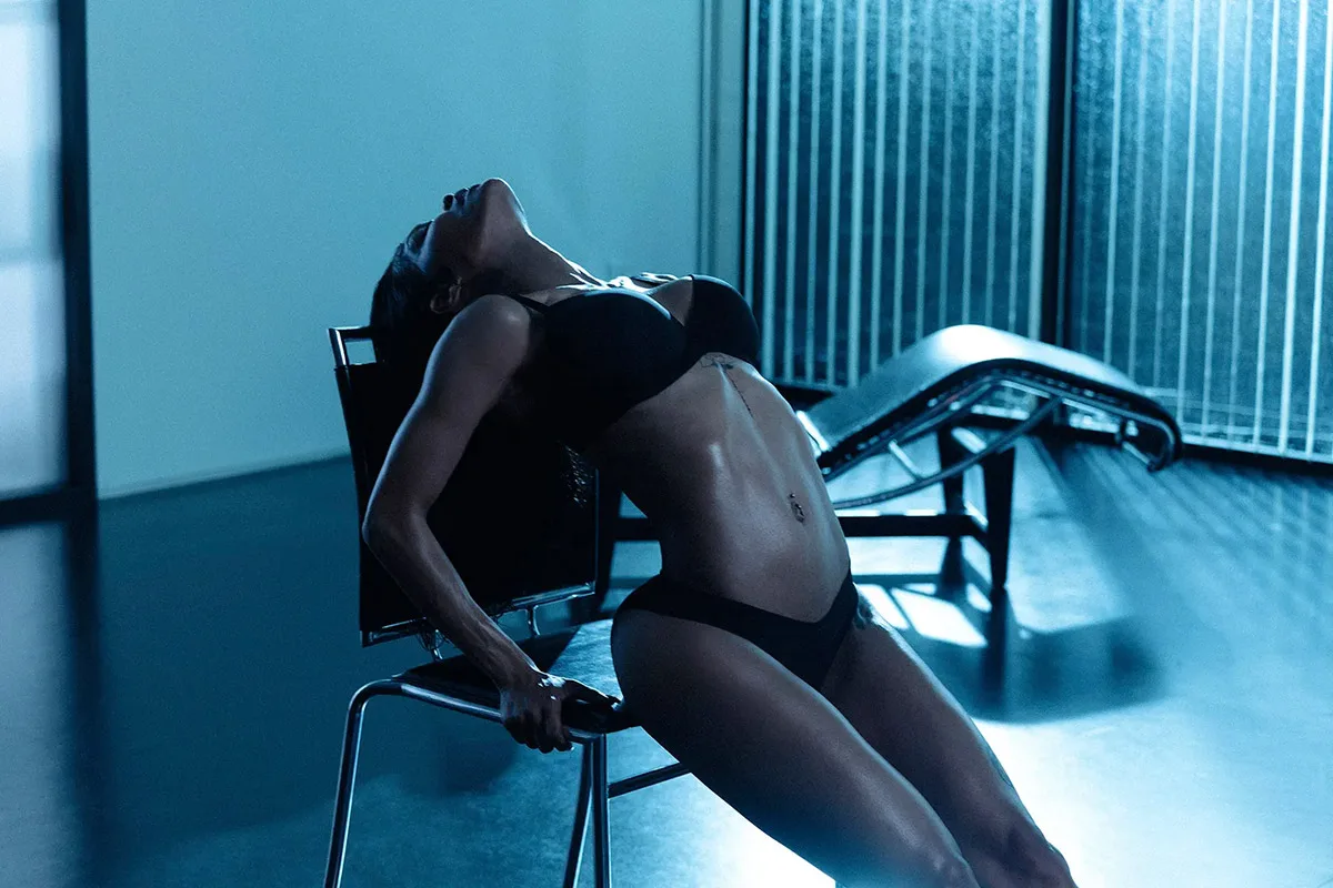 Teyana Taylor for Calvin Klein’s Perfectly Fit Bra Campaign