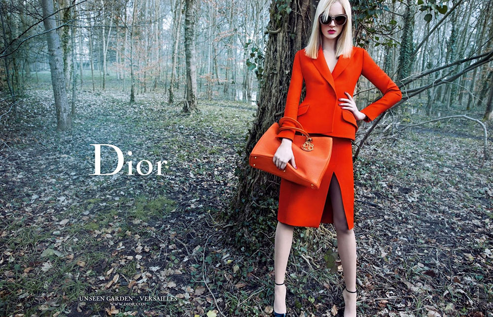 DIOR ‘SECRET GARDEN 2 — VERSAILLES’ & ‘UNSEEN GARDEN — VERSAILLES’  AD CAMPAIGNS BY INEZ & VINOODH