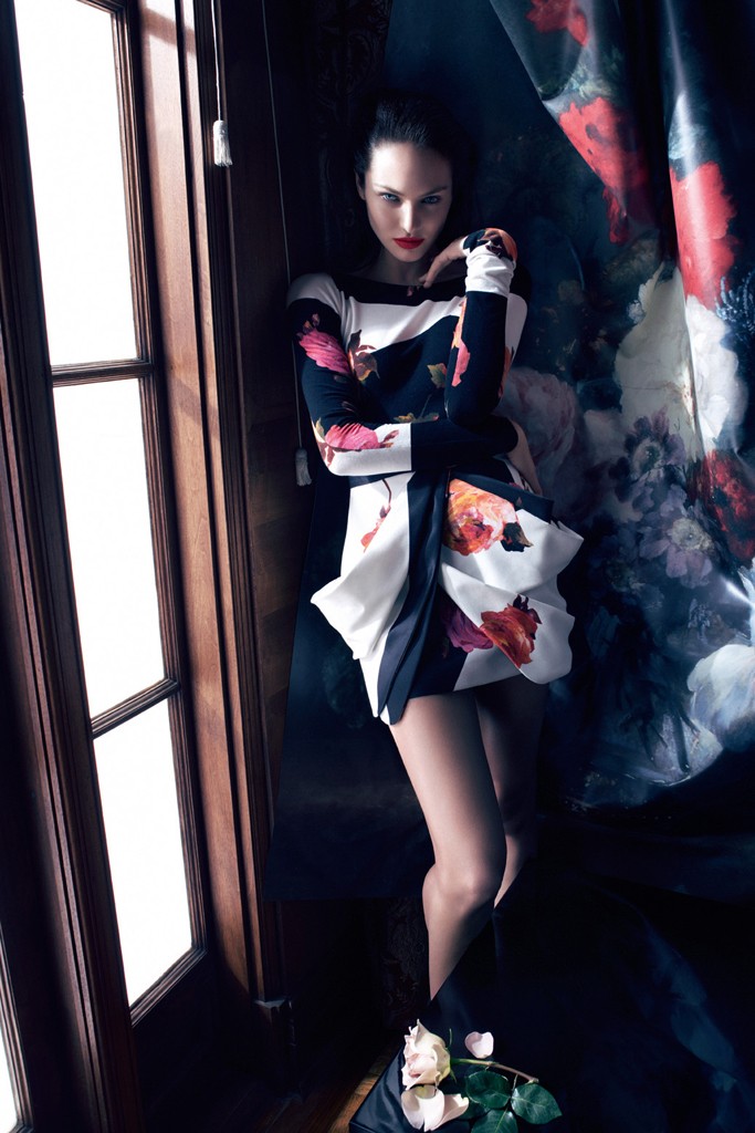 Candice Swanepoel for Blumarine Fall/Winter 2013/2014 Campaign by Camilla Akrans