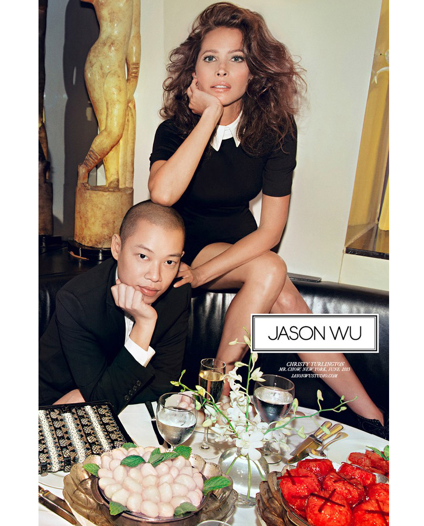 Christy Turlington & Jason Wu by Inez & Vinoodh for Jason Wu Fall/Winter 2013/2014 Campaign