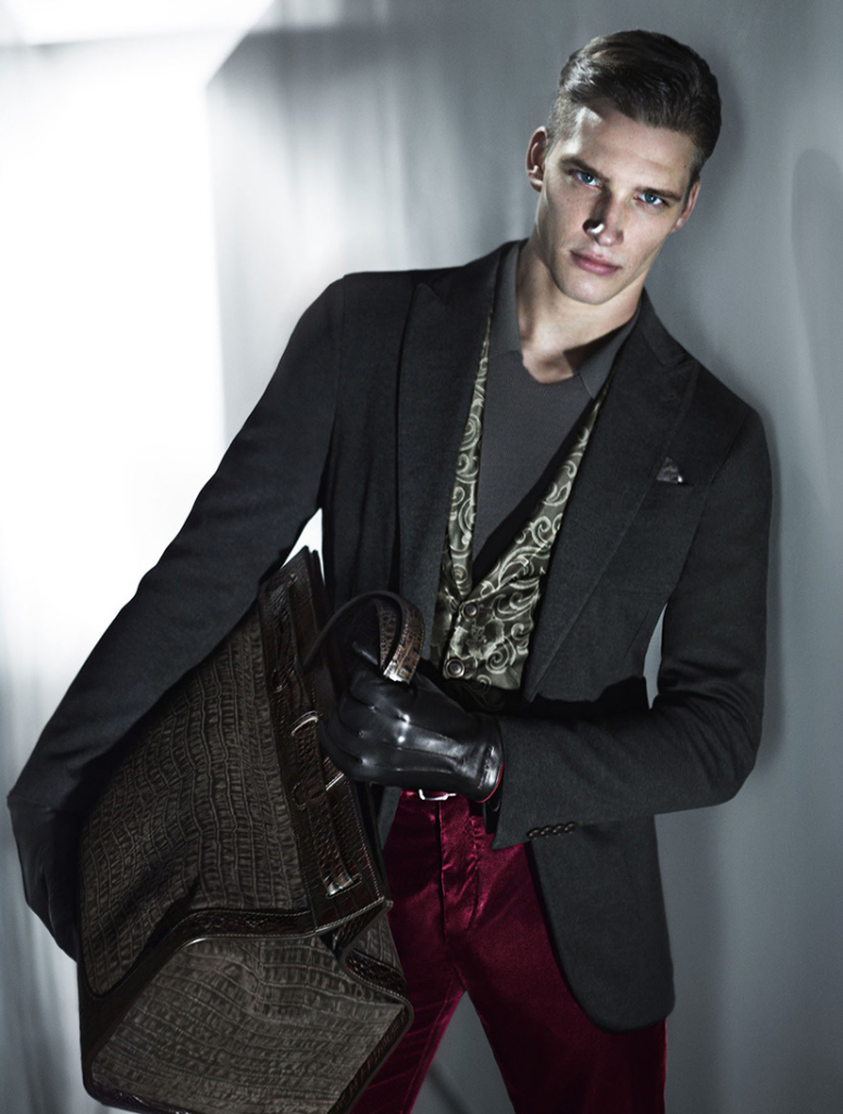 Florian Van Bael by Mert & Marcus for Giorgio Armani Fall/Winter 2013/2014 Campaign