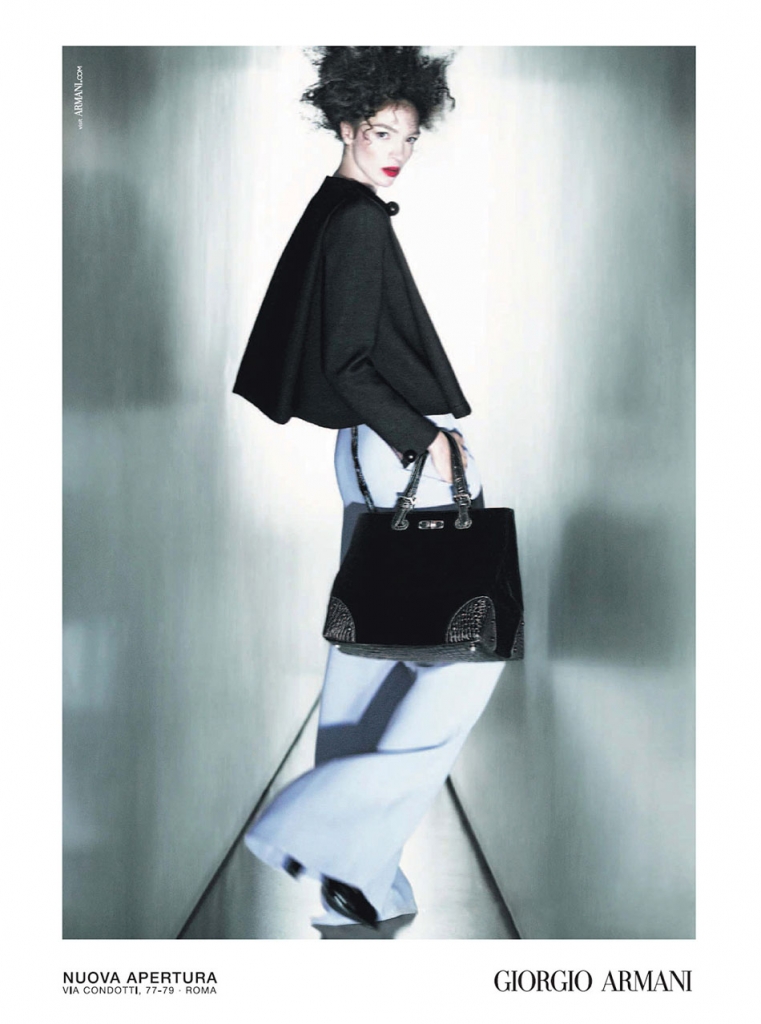 MARIACARLA BOSCONO BY MERT & MARCUS FOR GIORGIO ARMANI FALL/WINTER 2013/14 AD CAMPAIGN