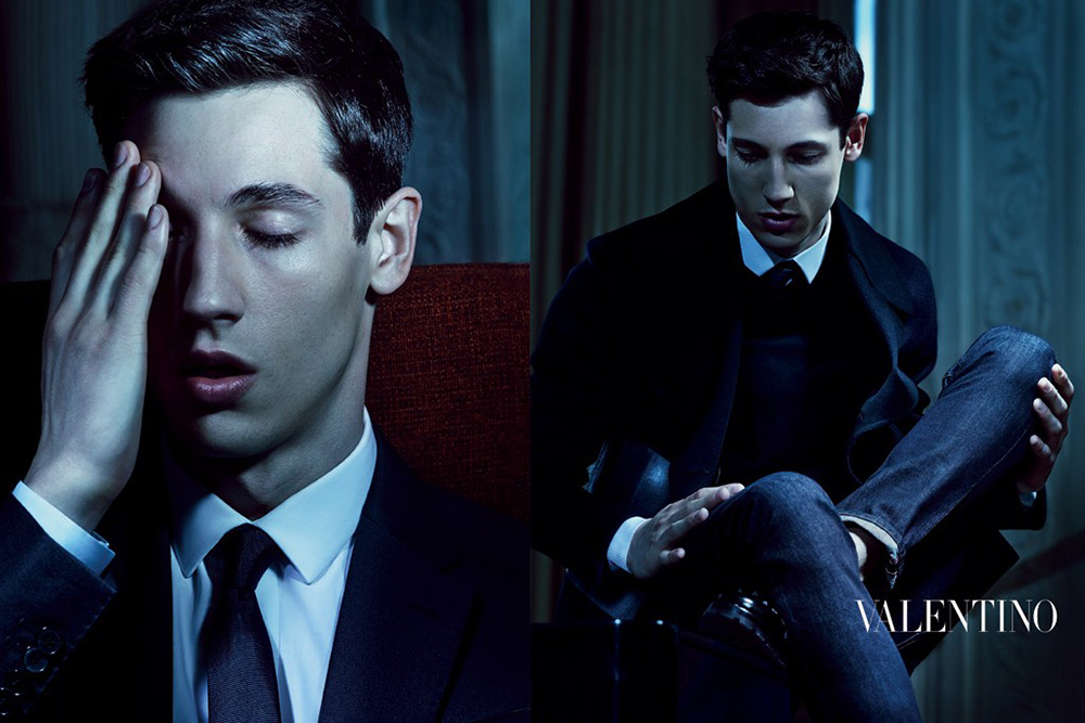 Nicolas Ripoll by Craig McDean for Valentino Menswear Fall/Winter 2013/2014 Campaign