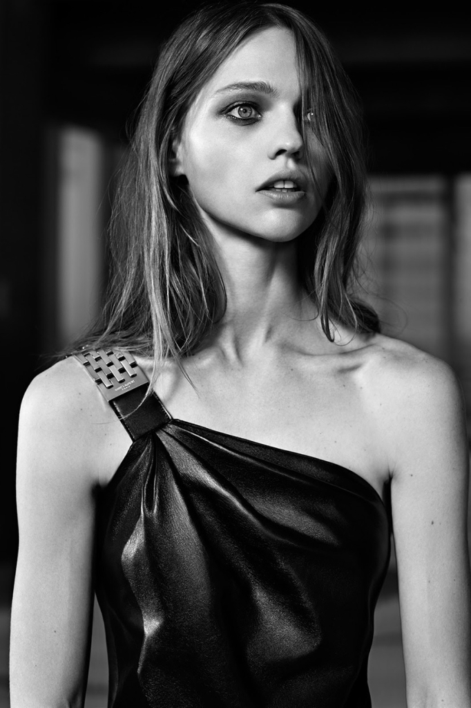 sasha-pivovarova-by-hedi-slimane-for-saint-laurent-resort-2014-5
