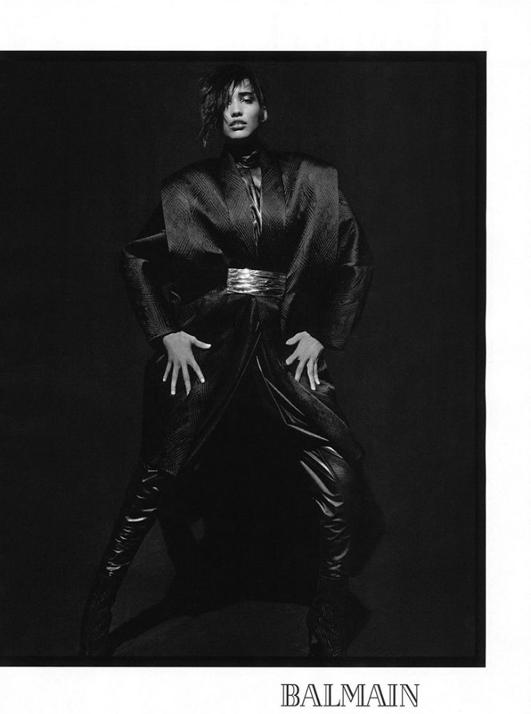 Cora Emmanuel & Elisabeth Erm for Balmain Fall/Winter 2013/2014 Campaign by Inez & Vinoodh