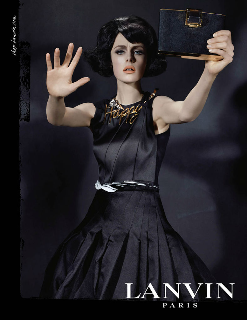 Edie Campbell by Steven Meisel for Lanvin Fall/Winter 2013/2014 Campaign