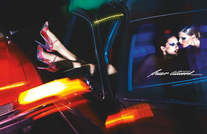 Emily DiDonato and Julia Stegner for Brian Atwood Fall/Winter 2013/2014 by Mert & Marcus
