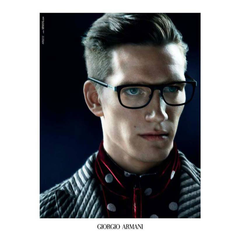 Florian Van Bael for Giorgio Armani Fall/Winter 2013/2014 Eyewear Campaign