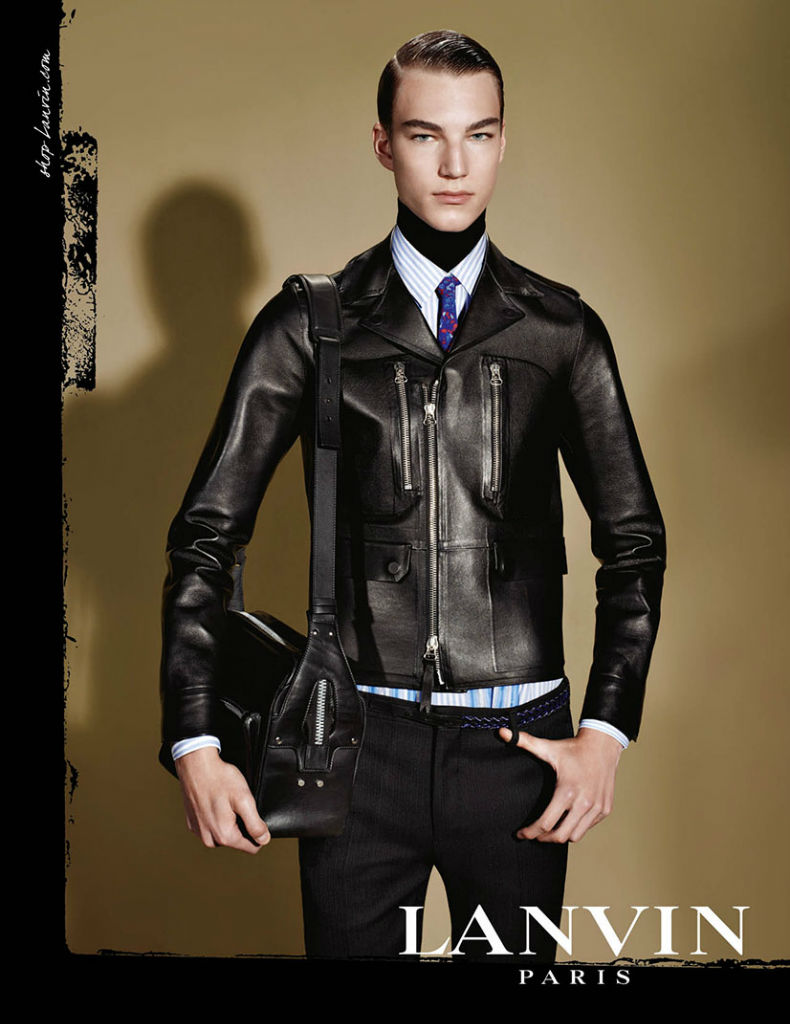 Gustav Swedberg, Miles Langford, Tara Ferry, Abiah Hostvedt & Francois by Steven Meisel for Lanvin Fall Winter 2013 2014 Campaign