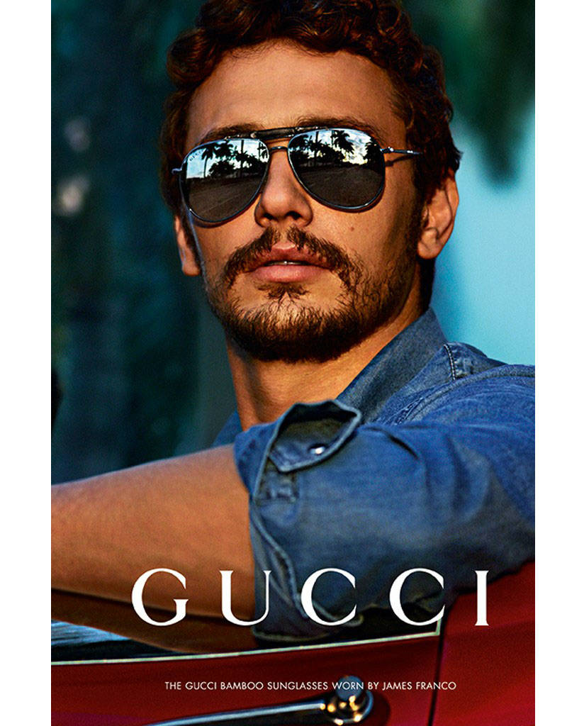 James Franco for Gucci Eyewear Fall/Winter 2013/2014 Campaign by Mert & Marcus