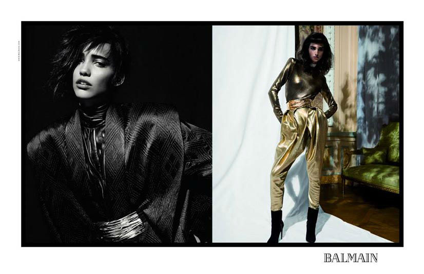 Manon Leloup, Khadija & Clement Chabernaud for Balmain Fall/Winter 2013/2014 Campaign
