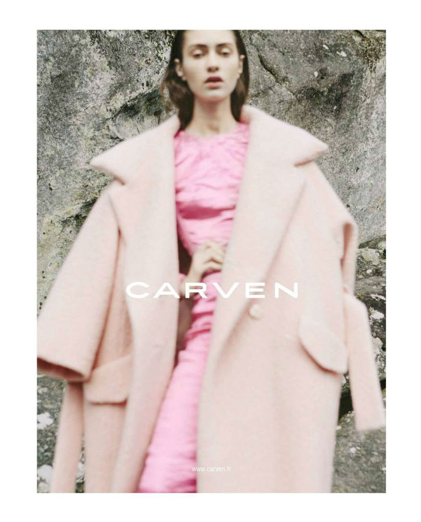 Marine Deleeuw by Viviane Sassen for Carven Fall/Winter 2013/3014 Campaign