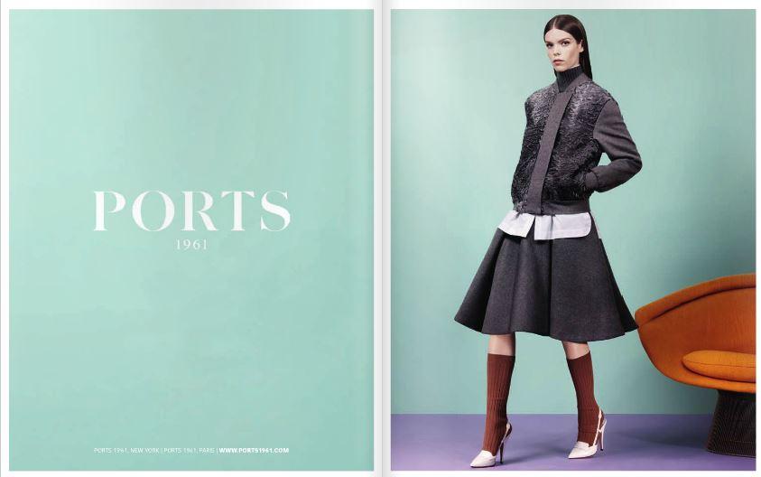 Meghan Collison for PORTS 1961 Fall/Winter 2013/2014 Campaign by Craig McDean