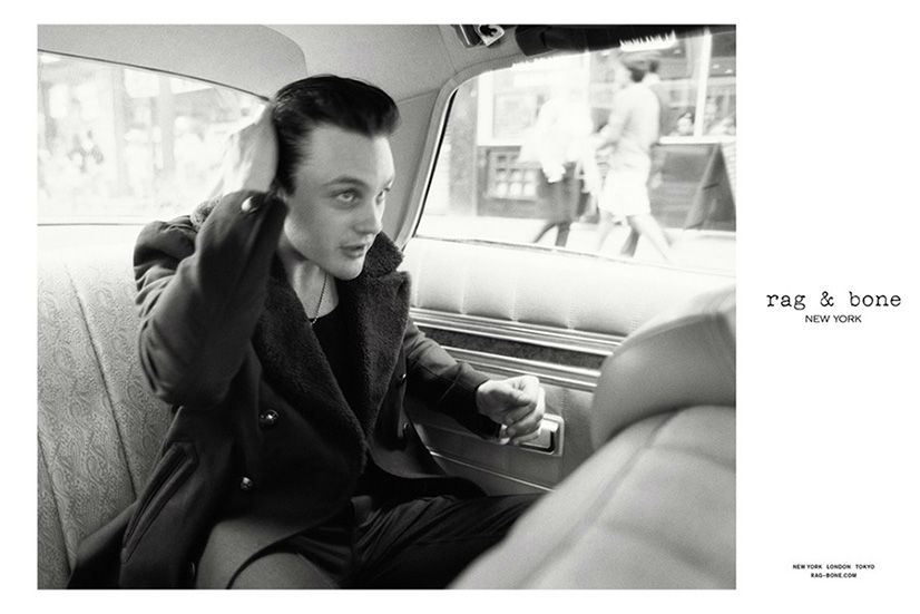 Michael Pitt by Glen Luchford for Rag & Bone Fall/Winter 2013/2014 Campaign