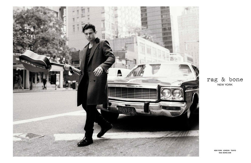 Michael Pitt & Léa Seydoux by Glen Luchford for Rag & Bone Fall/Winter 2013/2014 Campaign