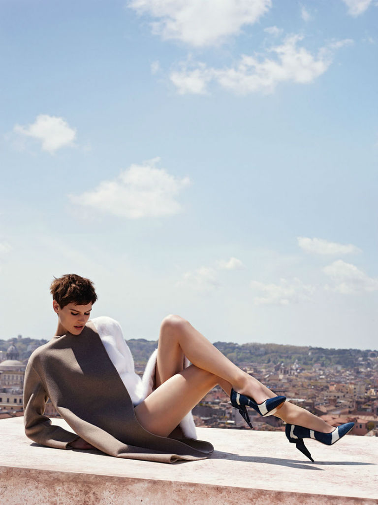 Saskia de Brauw & Cara Delevingne for Fendi Fall/Winter 2013/2014 Campaign by Karl Lagerfeld