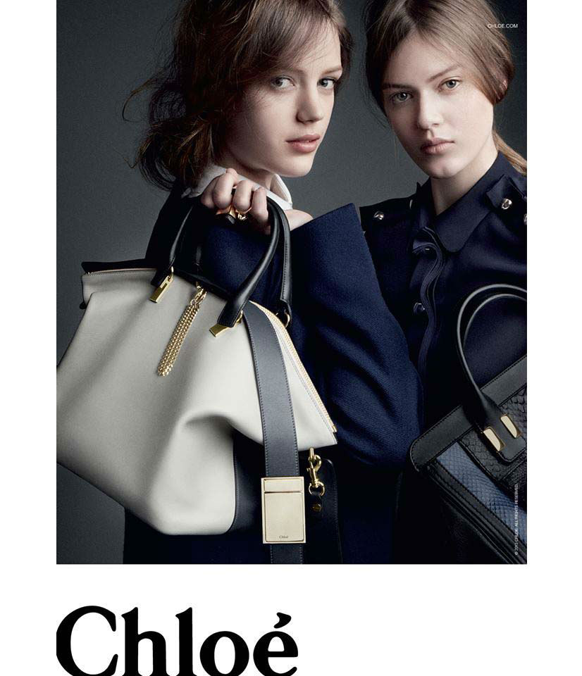 Marique Schimmel, Tess Hellfeuer & Esther Heesch for Chloe Fall/Winter 2013/2014 Campaign