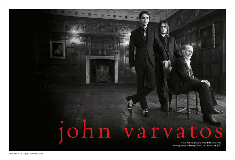 Willie Nelson for John Varvatos Fall/Winter 2013/2014 Campaign