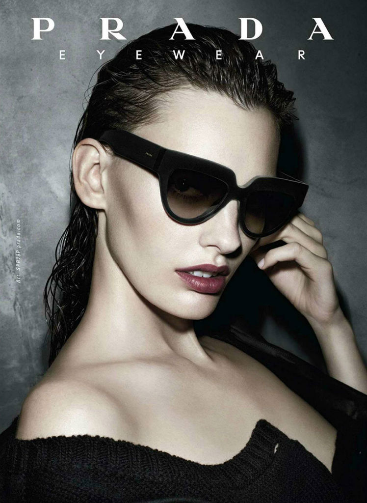 Amanda Murphy for Prada Eyewear Fall/Winter 2013/14 Campaign by Steven Meisel