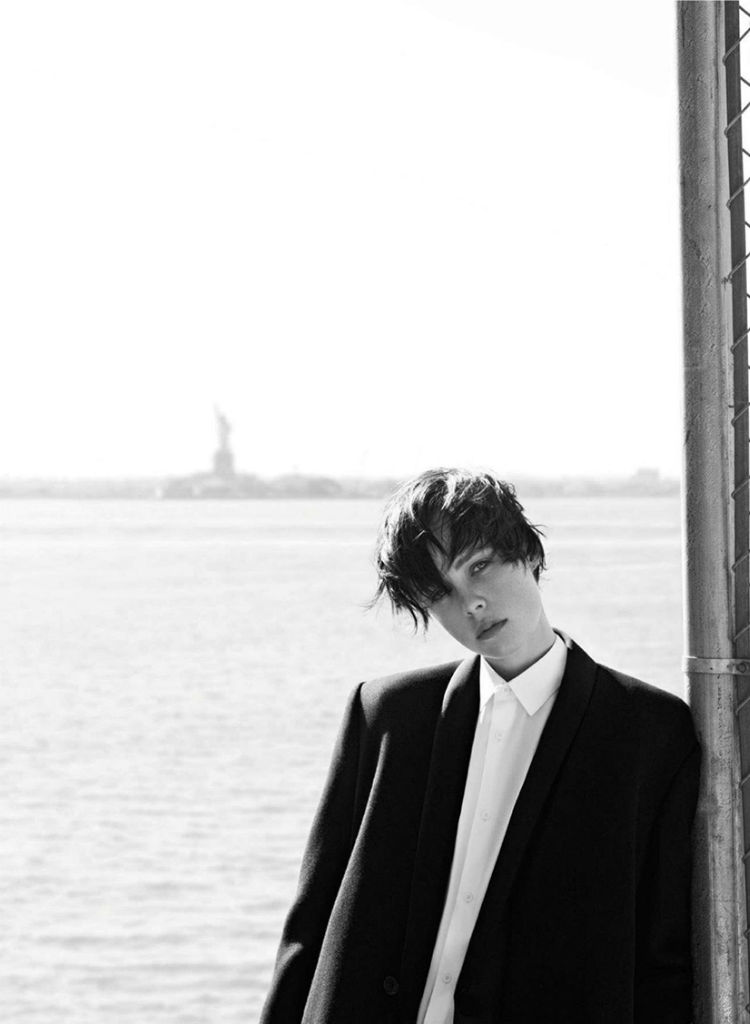 Edie Campbell for Sandro Paris Fall/Winter 2013/2014 Campaign