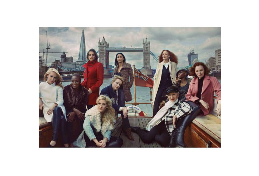 Marks & Spencer Fall/Winter 2013/2014 Campaign by Annie Leibovitz