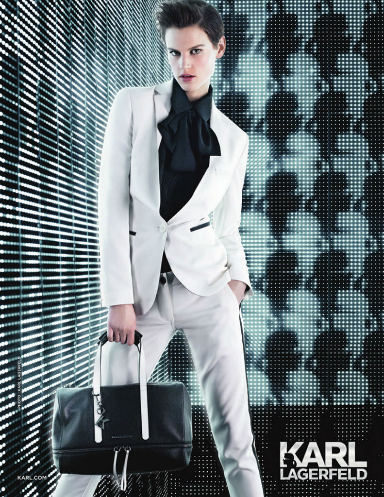Saskia de Brauw for KARL by Karl Lagerfeld Fall/Winter 2013/2014 Campaign