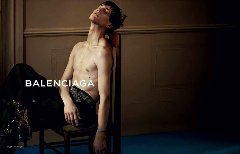 Sylvester Ulv Henriksen by Josh Olins for Balenciaga Men Fall/Winter 2013/2014 Campaign