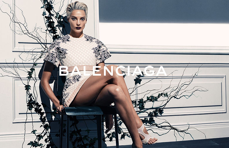 Daria Werbowy by Steven Klein for Balenciaga Spring/Summer 2014