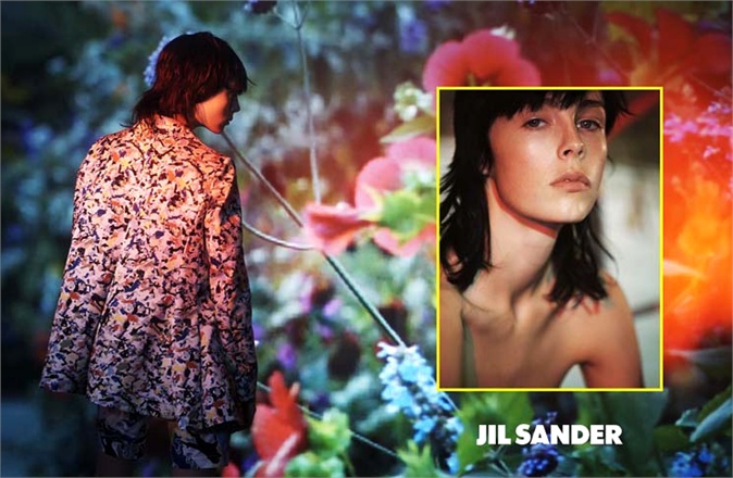 Edie Campbell & Ben Waters by David Sims for Jil Sander Spring/Summer 2014 Campaign