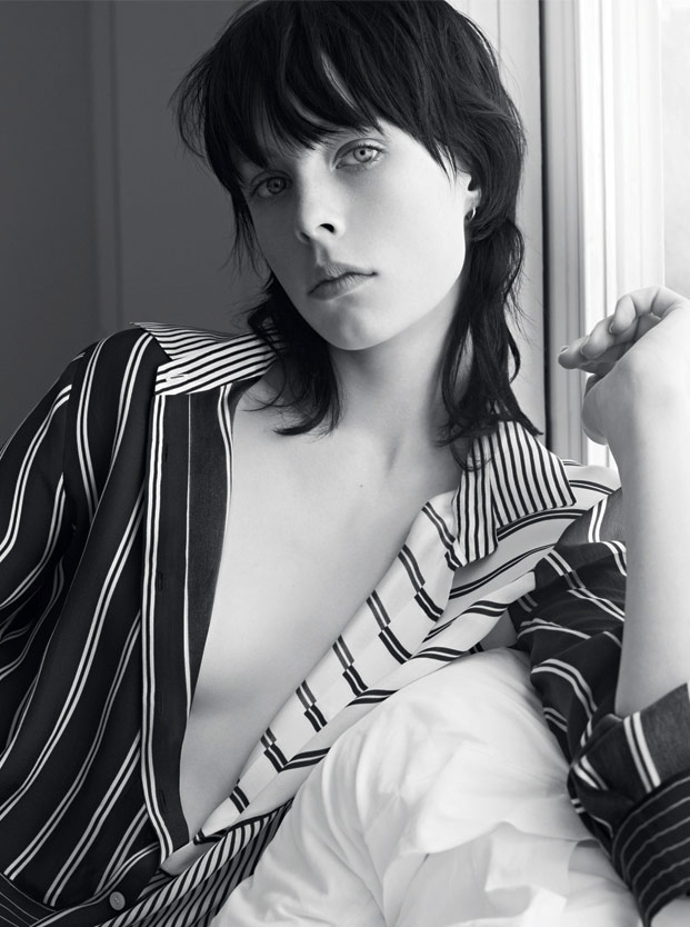 Edie Campbell & Elliot Vulliod for Sandro Spring/Summer 2014 Campaign
