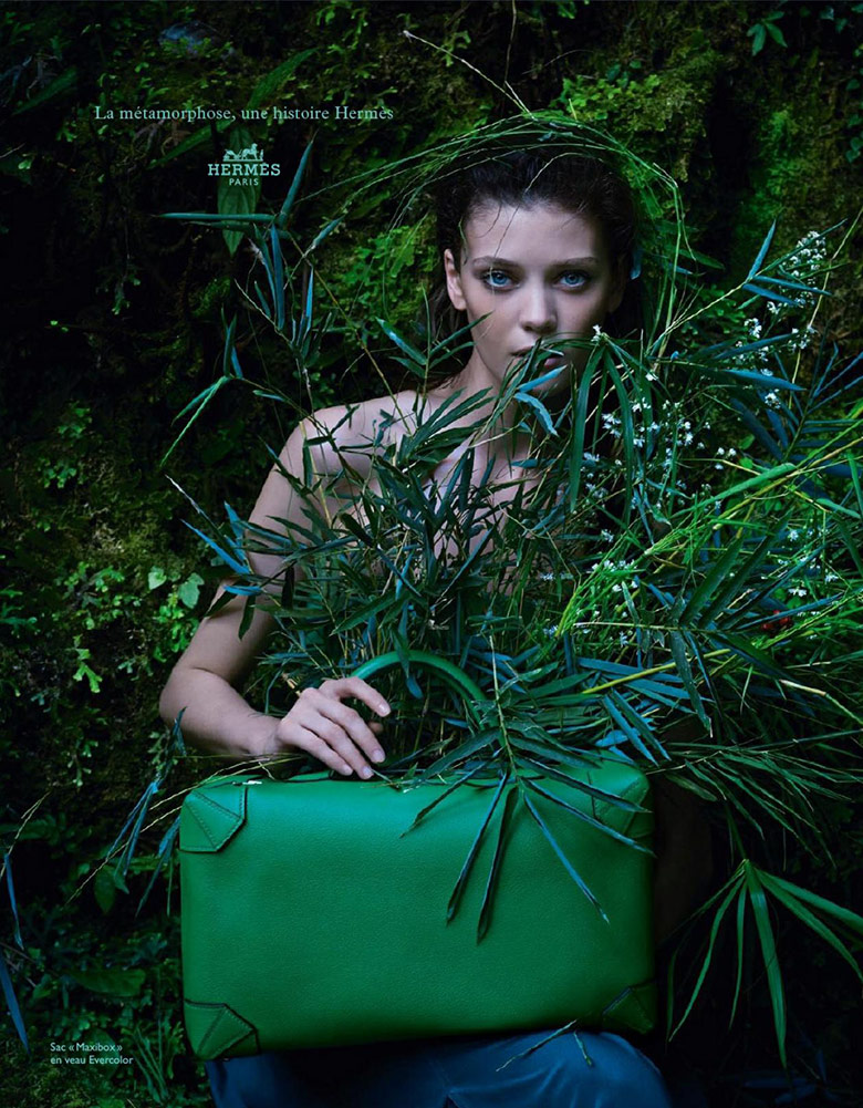 Diana Moldovan & Yumi Lambert for Hermes Spring/Summer 2014