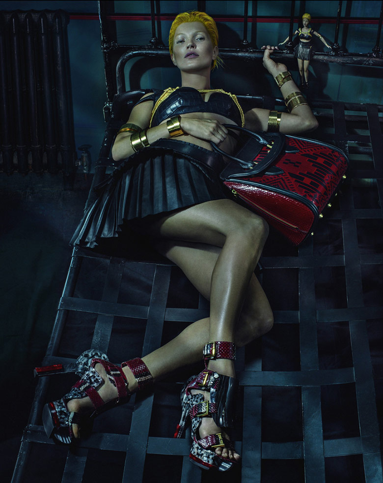 Kate Moss for Alexander McQueen Spring/Summer 2014 Campaign