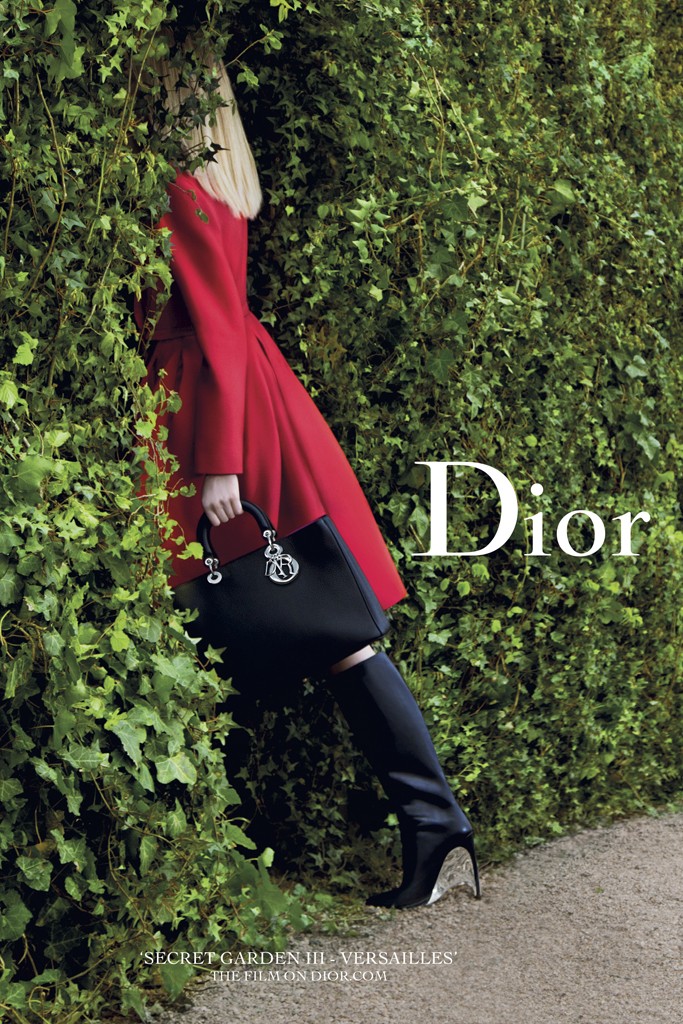 Daria Strokous by Inez & Vinoodh for Dior ‘Secret Garden 3’
