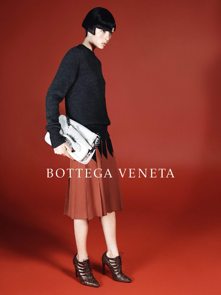 Edie Campbell for Bottega Veneta F/W 14/15