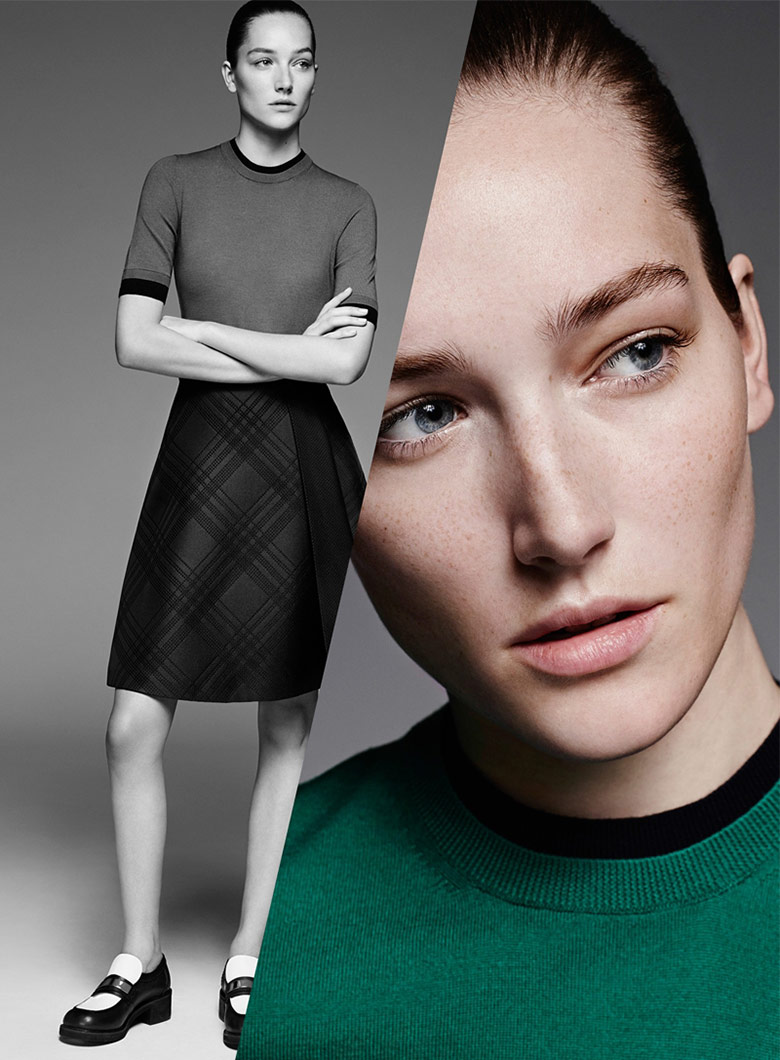 Josephine Le Tutour for Jil Sander Navy F/W 14/15
