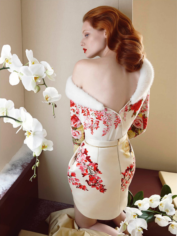 Thairine Garcia by Camilla Akrans for Blumarine F/W 2014/2015