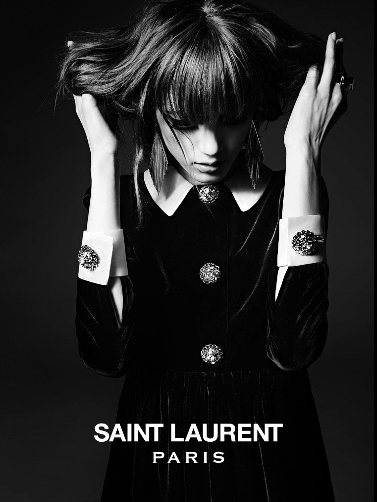 Valery Kaufman for Saint Laurent F/W 14/15