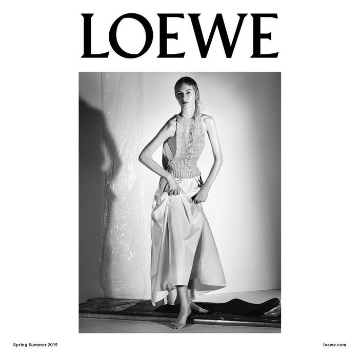 Julia Nobis by Steven Meisel for Loewe S/S 2015 Campaign