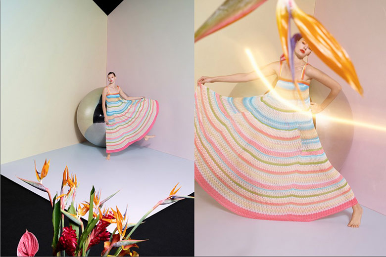 Amanda Murphy by Viviane Sassen for Missoni S/S 2015